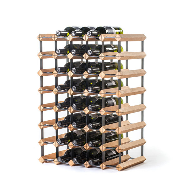 Raxxy K040, luxe metalen wijnrek voor 40 flessen wijn